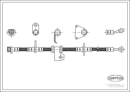 Brake Hose (19032899)