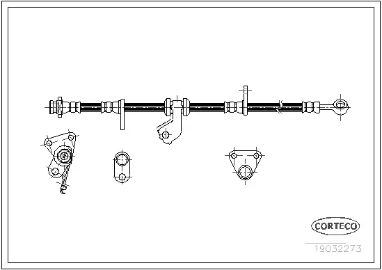 Brake Hose (19032273)