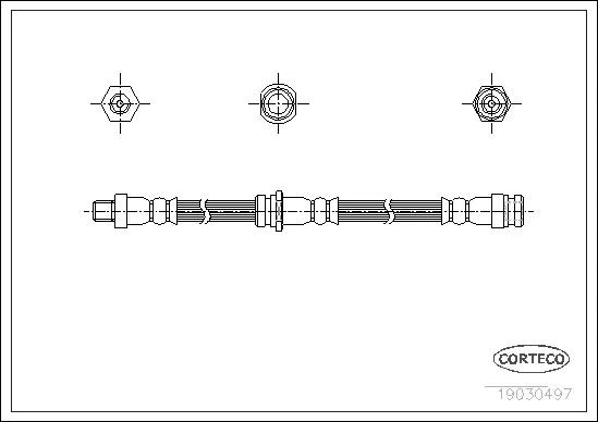Brake Hose (19030497)