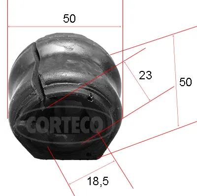 Mounting, stabiliser bar (49371890)