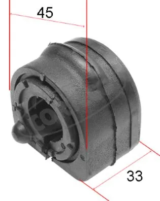 Mounting, stabiliser bar (80000459)