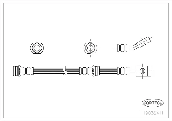 Brake Hose (19032411)