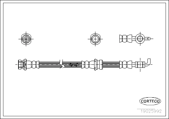 Brake Hose (19025992)