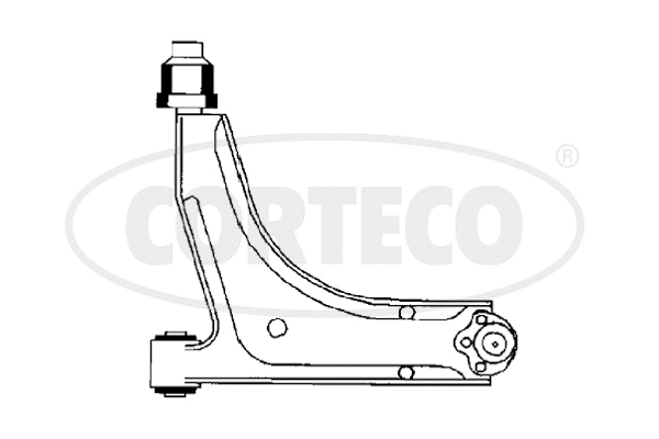Control/Trailing Arm, wheel suspension (49400816)