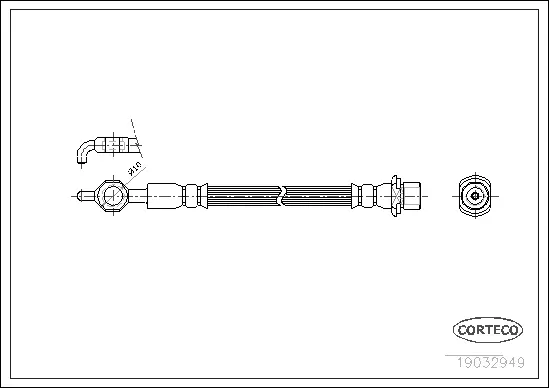 Brake Hose (19032949)