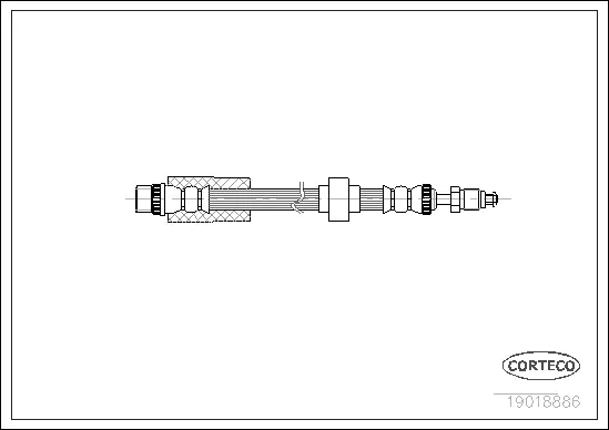 Brake Hose (19018886)