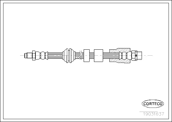 Brake Hose (19031637)