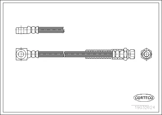 Brake Hose (19032624)