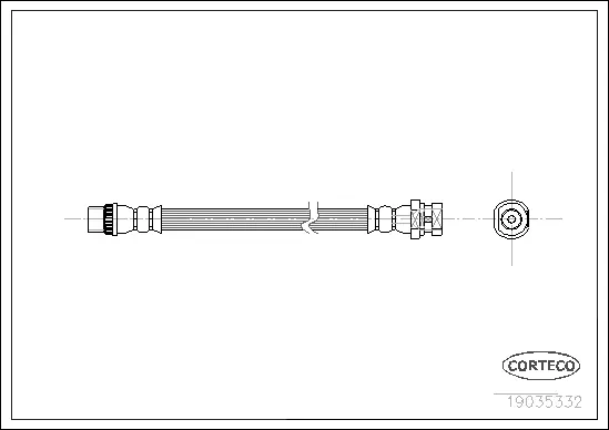 Brake Hose (19035332)