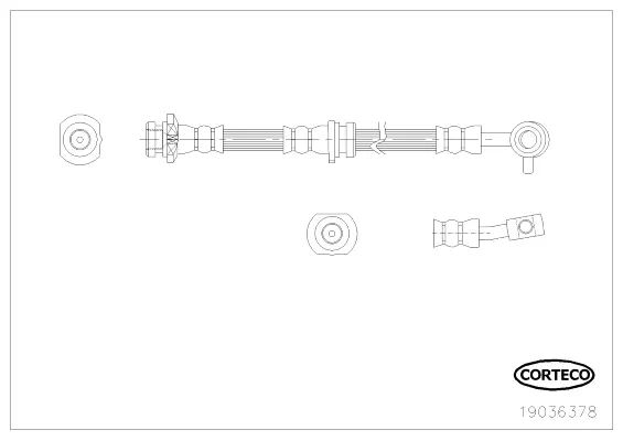 Brake Hose (19036378)