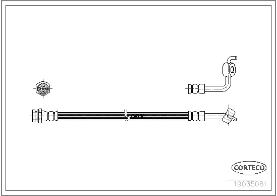 Brake Hose (19035081)