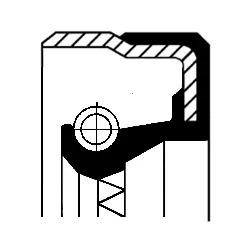 Shaft Seal, differential (01029594B)