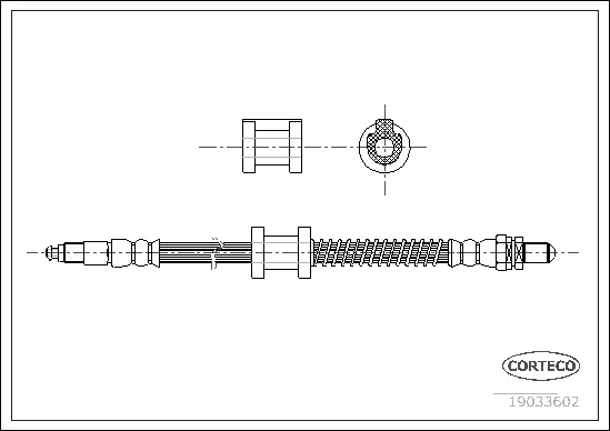 Brake Hose (19033602)