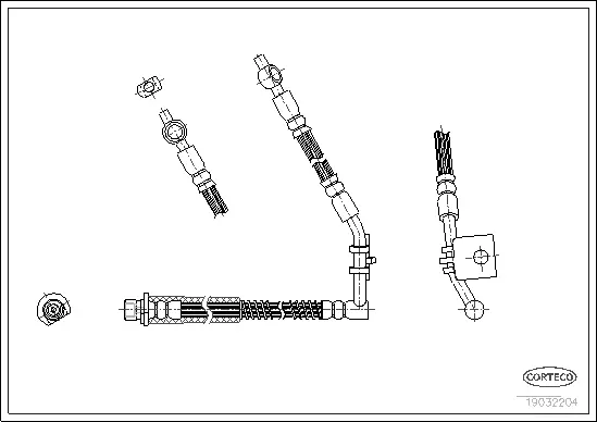 Brake Hose (19032204)