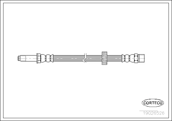 Brake Hose (19026526)