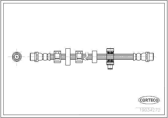 Brake Hose (19034272)