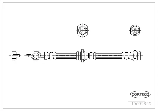 Brake Hose (19032620)