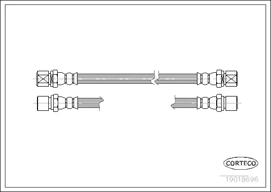 Brake Hose (19018696)