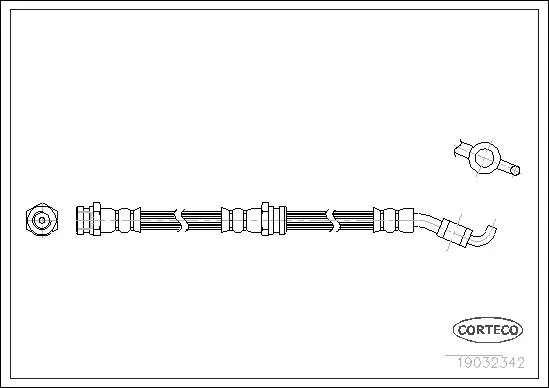 Brake Hose (19032342)