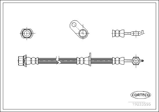 Brake Hose (19033555)