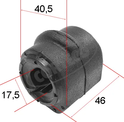 Mounting, stabiliser bar (80000453)