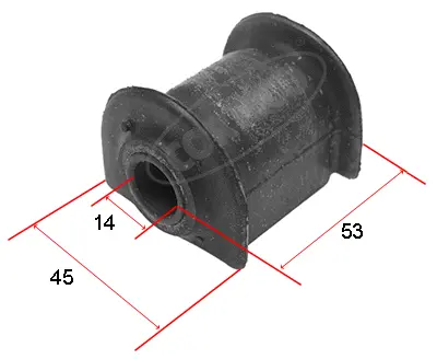 Mounting, control/trailing arm (80000092)