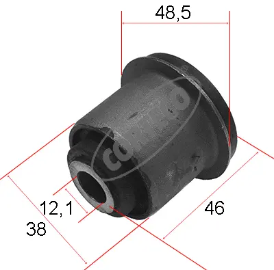 Mounting, control/trailing arm (80000516)