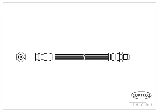 Brake Hose (19032363)