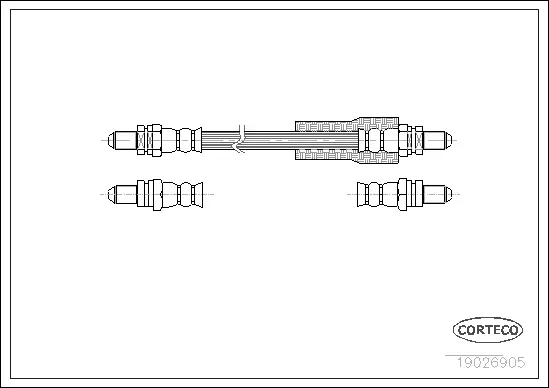 Brake Hose (19026905)
