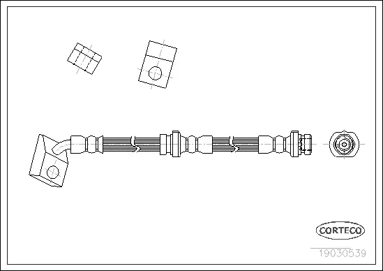 Brake Hose (19030539)