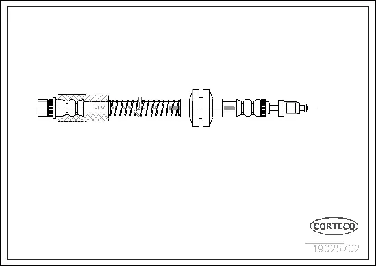 Brake Hose (19025702)