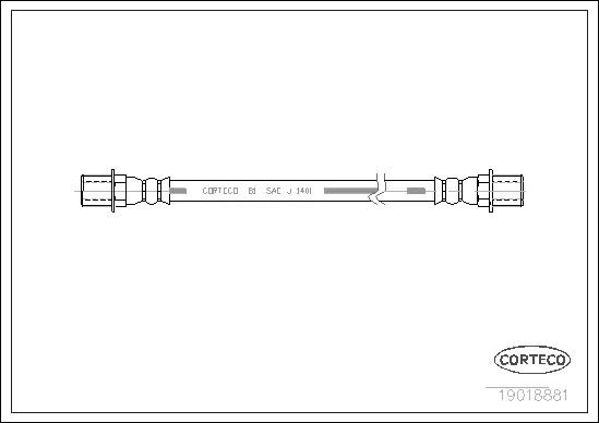 Brake Hose (19018881)