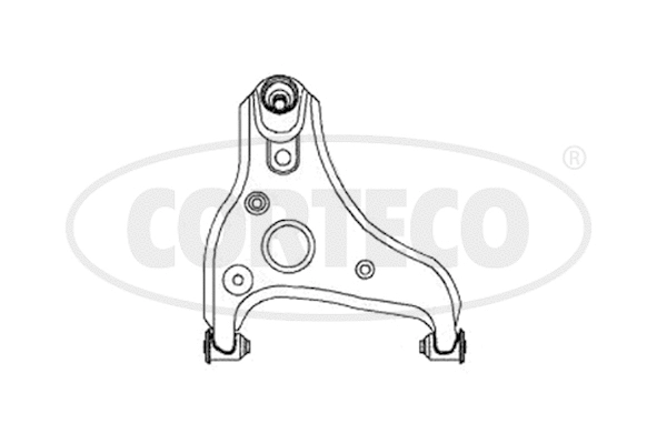 Control/Trailing Arm, wheel suspension (49397451)