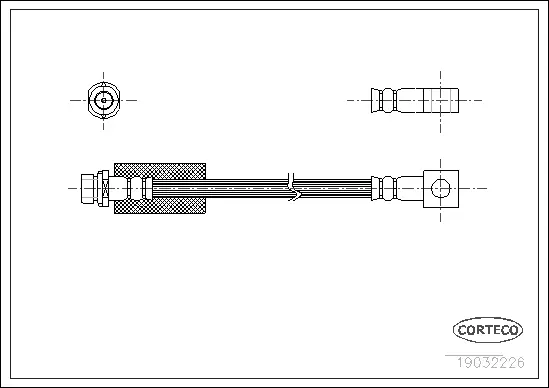 Brake Hose (19032226)