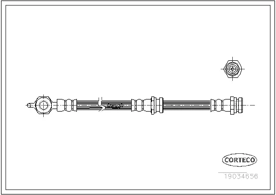 Brake Hose (19034656)