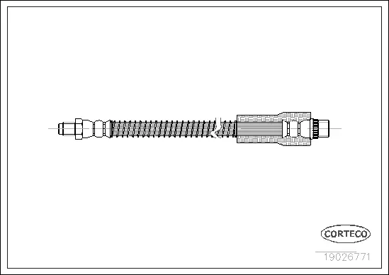 Brake Hose (19026771)