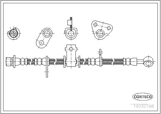 Brake Hose (19032798)