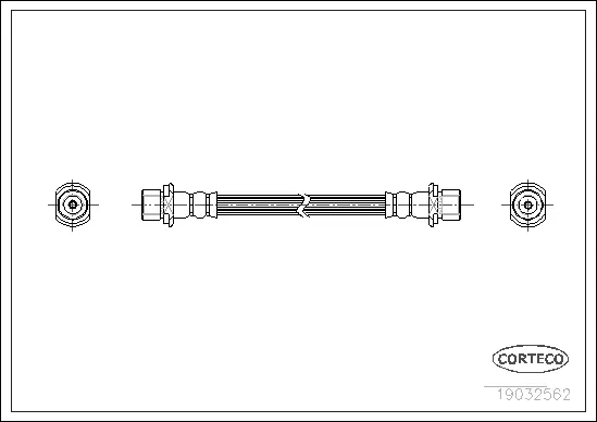 Brake Hose (19032562)