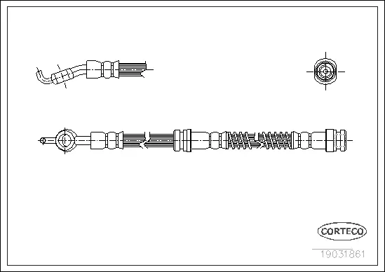 Brake Hose (19031861)