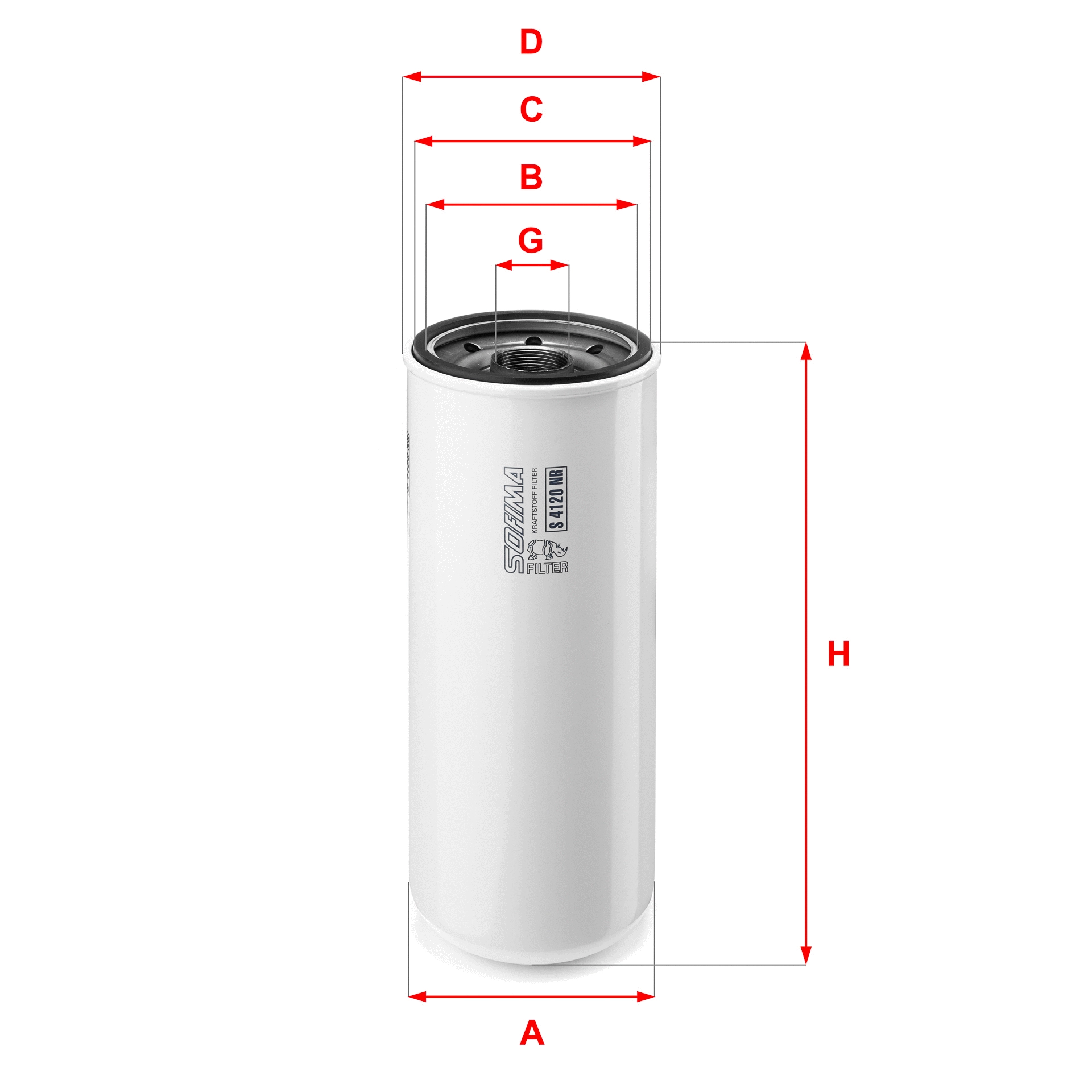 Fuel Filter (S 4120 NR)
