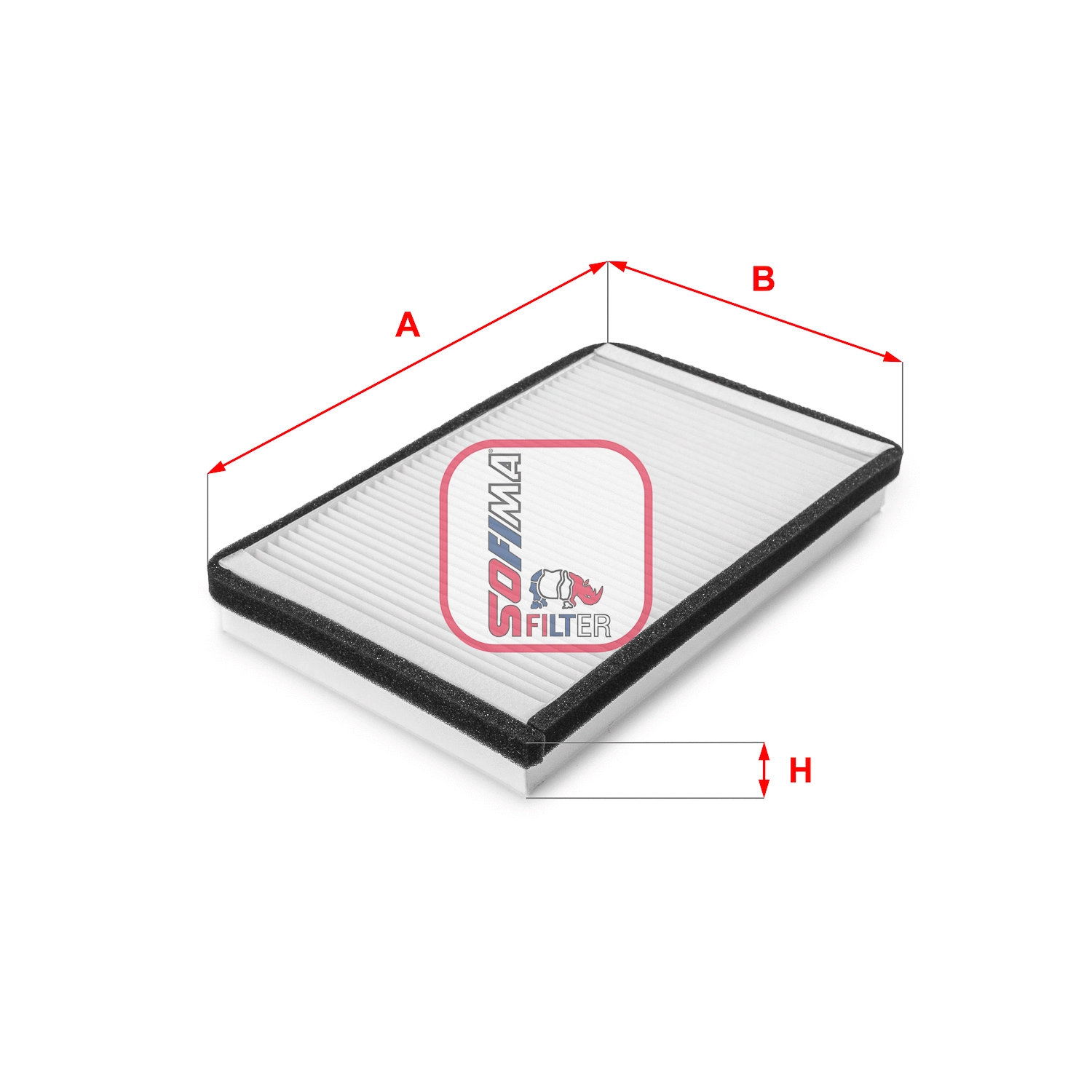 Filter, cabin air (S 3033 C)