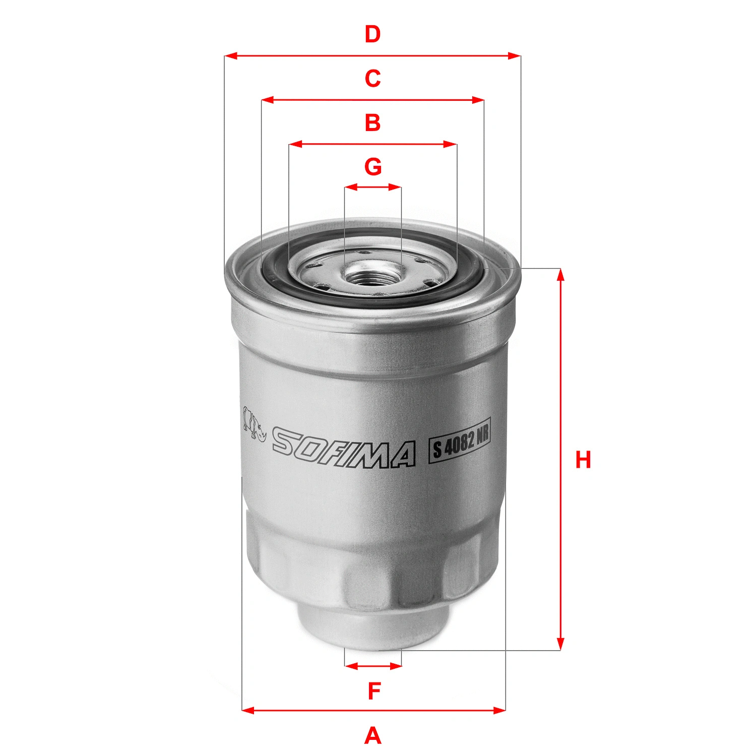 Fuel Filter (S 4082 NR)