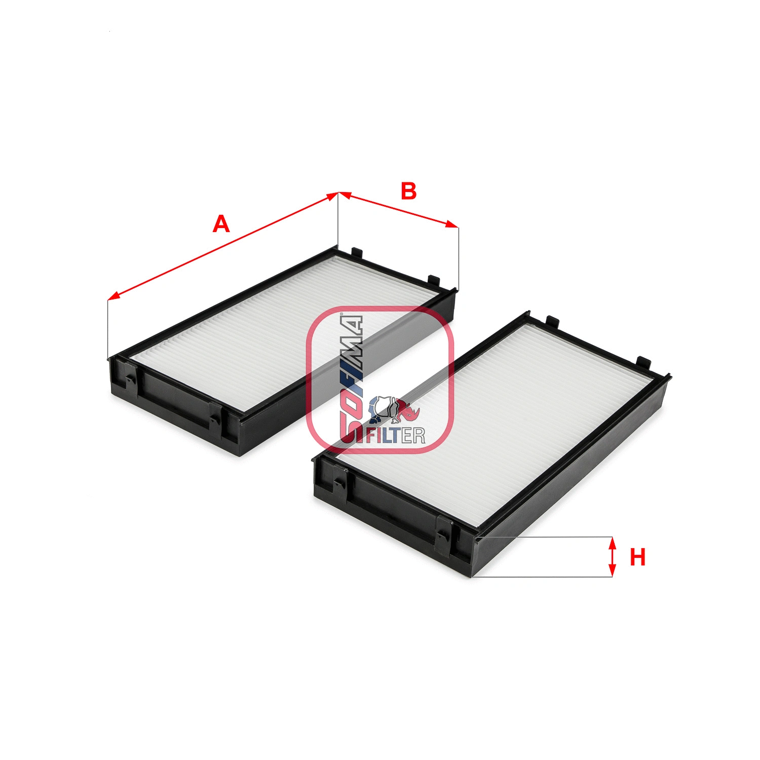 Filter, cabin air (S 3255 C)