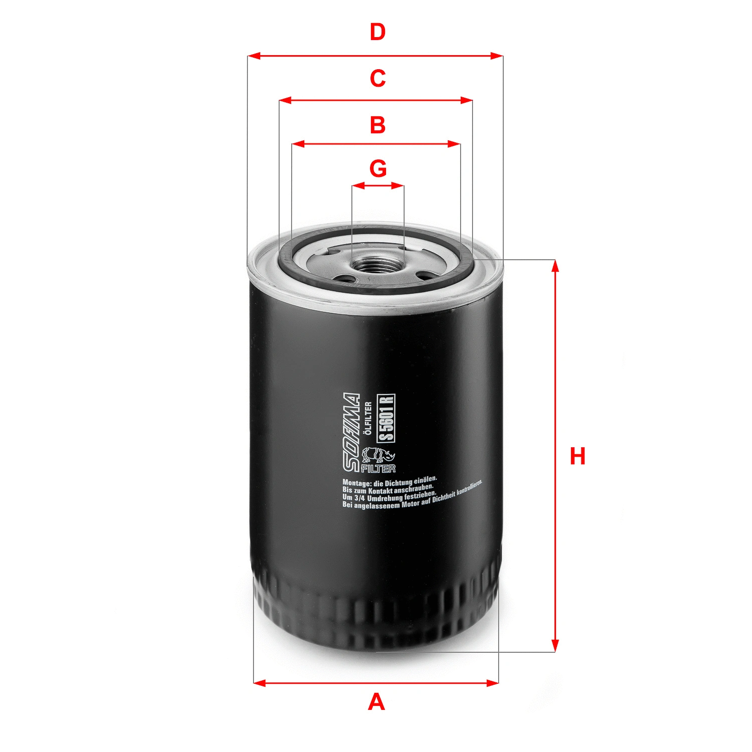 Oil Filter (S 5601 R)