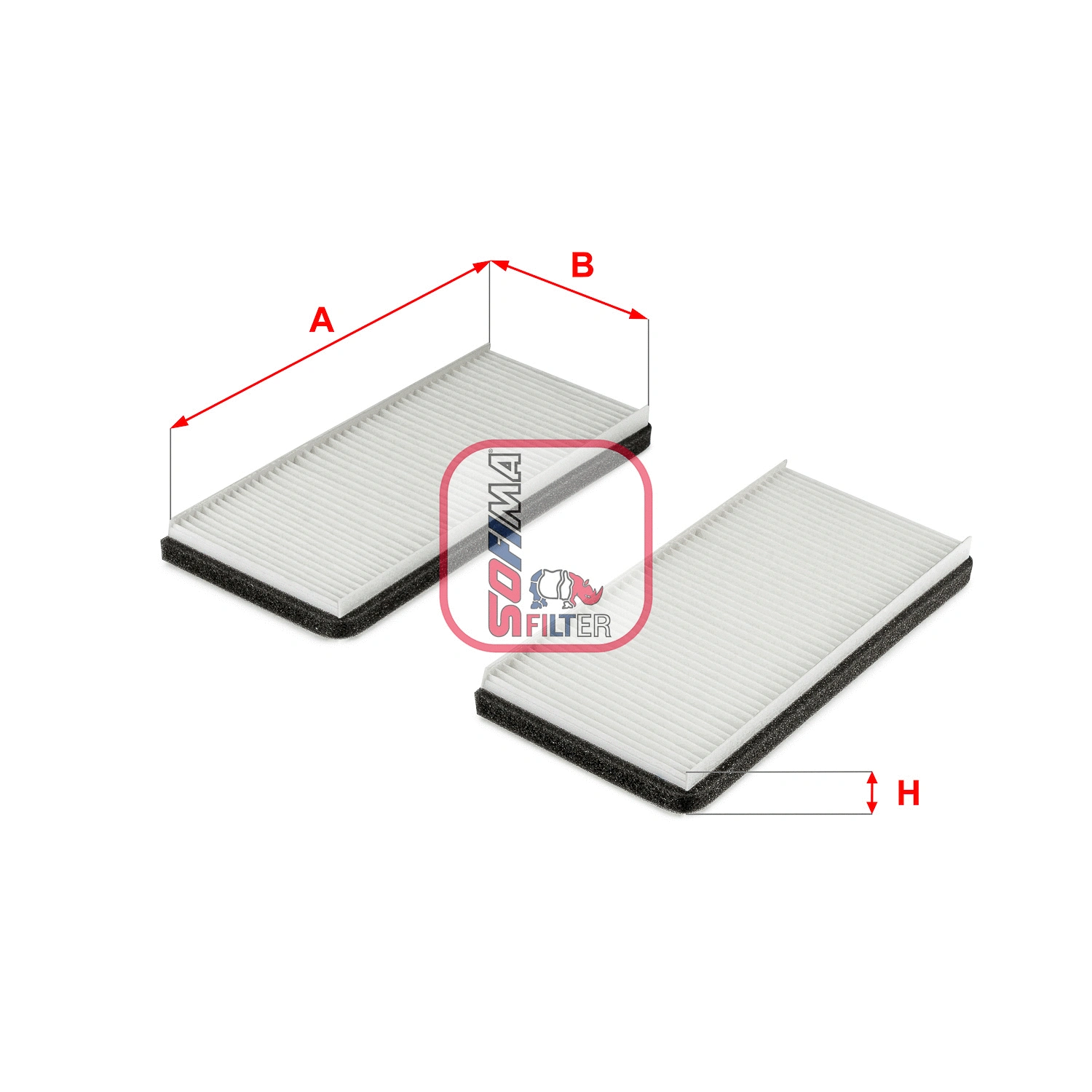 Filter, cabin air (S 3310 C)
