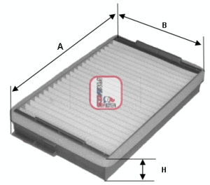 Filter, cabin air (S 3139 C)