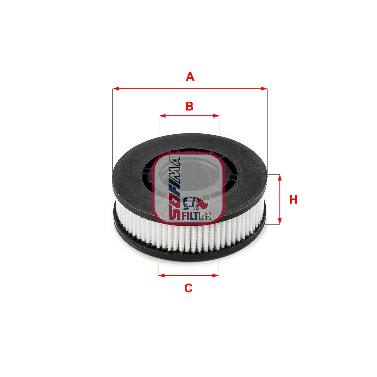 Filter, crankcase ventilation (S 7689 A)