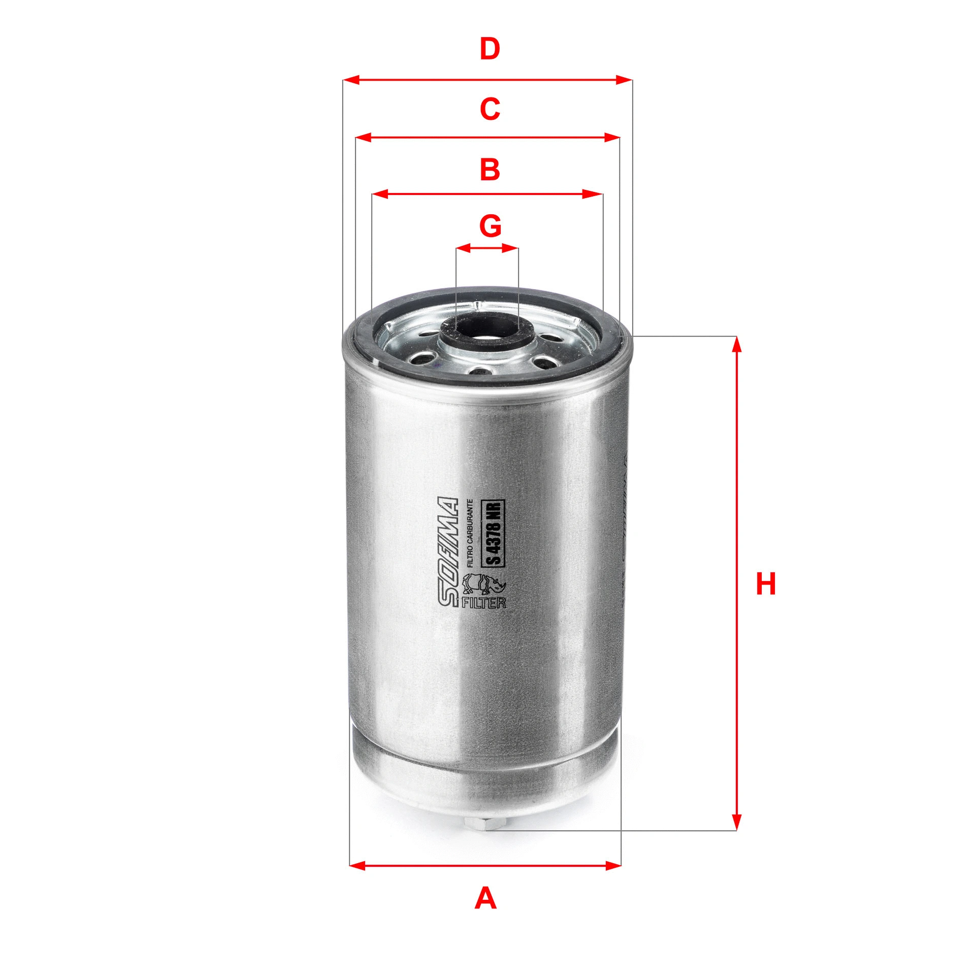 Fuel Filter (S 4323 NR)