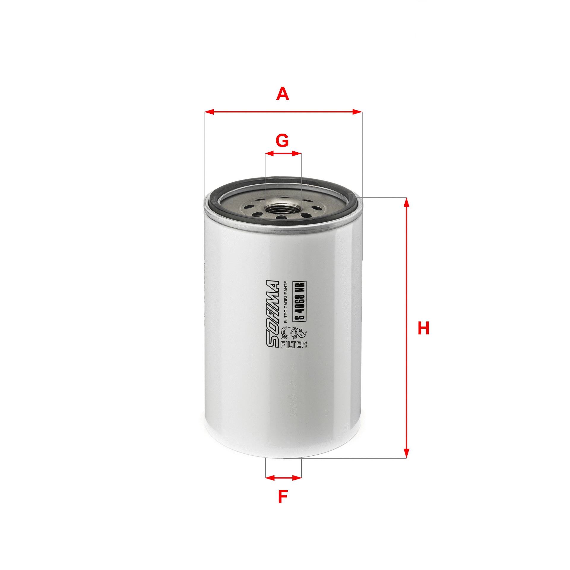 Fuel Filter (S 4068 NR)