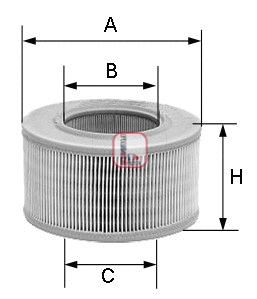 Air Filter (S 3987 A)